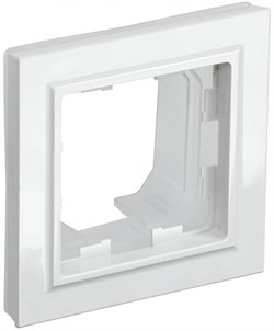 IEK Brite Base белый рамка 1 место IP44 BR-M12-44-K01 - фото 73500