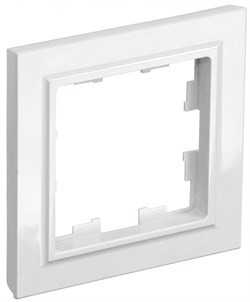 IEK Brite Base белый рамка 1 место BR-M12-K01 - фото 73509