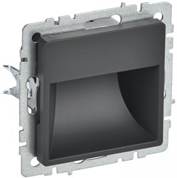 IEK Brite Base графит подсветка LED встраиваемая BR-FL20-K53 - фото 73732
