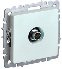 IEK Brite Base жемчуг розетка TV оконечная BR-A10-O-K36 - фото 73835