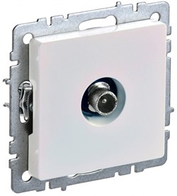 IEK Brite Base жемчуг розетка TV прох BR-A10-P-K36 - фото 73837