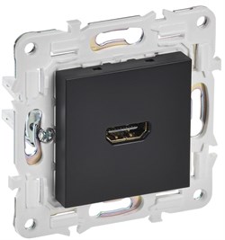 IEK SKANDY Черный Розетка HDMI SK-H01Bl SK-H10-K02 - фото 73929