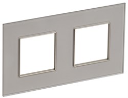 IEK SKANDY Стекло Шампань Рамка 2-ая SK-F22Sh SK-M22-G-K37 - фото 73967