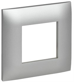 IEK SKANDY Серебряный Рамка 1-ая SK-F01S SK-M12-K23 - фото 74013