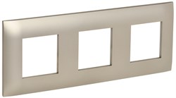 IEK SKANDY Шампань Рамка 3-ая SK-F03Sh SK-M32-K37 - фото 74025