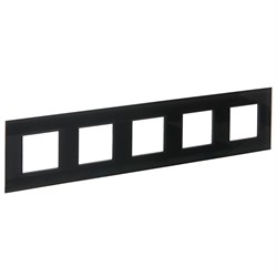 IEK SKANDY Стекло Графит Рамка 5-ая SK-F25G SK-M52-G-K53 - фото 74039