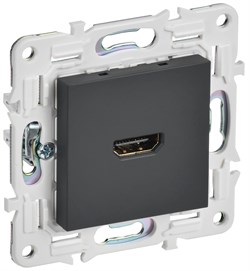 IEK SKANDY Графит Розетка HDMI SK-H01G SK-H10-K53 - фото 74140