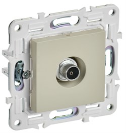 IEK SKANDY Бежевый Розетка TV оконечная SK-A12B SK-A10-O-K10 - фото 74158