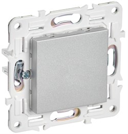 IEK SKANDY Серебряный Заглушка с суппортом SK-C01S SK-PL10-K23 - фото 74362