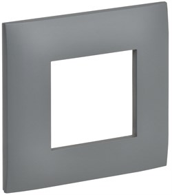 IEK SKANDY Серый Рамка 1-ая SK-F01Gr SK-M12-K03 - фото 74383