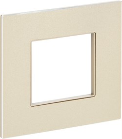 IEK SKANDY Металл Шампань Рамка 1-ая SK-F31Sh SK-M12-M-K37 - фото 74390