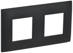 IEK SKANDY Графит Рамка 2-ая SK-F02G SK-M22-K53 - фото 74392