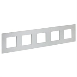 IEK SKANDY Металл Серебряный Рамка 5-ая SK-F35S SK-M52-M-K23 - фото 74429