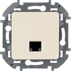 Legrand Inspiria слоновая кость информационная розетка RJ 45 - категория 6 - UTP 673831 - фото 74719