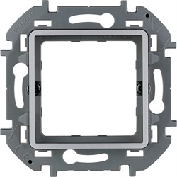 Legrand Inspiria алюминий адаптер для механизма Mosaic 673902 - фото 74744