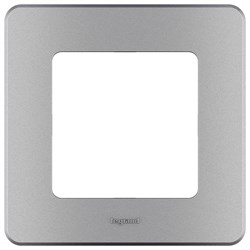 Legrand Inspiria алюминий рамка - 1 пост 673932 - фото 74751