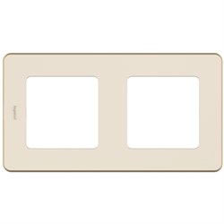 Legrand Inspiria слоновая кость рамка - 2 поста 673941 - фото 74761