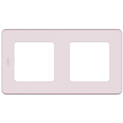 Legrand Inspiria розовый рамка - 2 поста 673944 - фото 74766