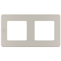 Legrand Inspiria шампань рамка - 2 поста 673948 - фото 74771