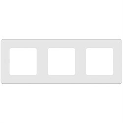 Legrand Inspiria белый рамка - 3 поста 673950 - фото 74773