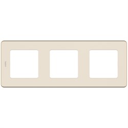 Legrand Inspiria слоновая кость рамка - 3 поста 673951 - фото 74774