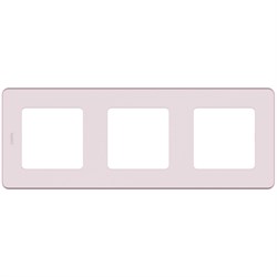 Legrand Inspiria розовый рамка - 3 поста 673954 - фото 74777