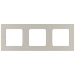 Legrand Inspiria шампань рамка - 3 поста 673958 - фото 74782