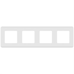Legrand Inspiria белый рамка - 4 поста 673960 - фото 74784