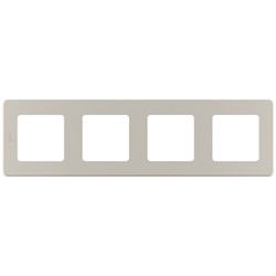 Legrand Inspiria шампань рамка - 4 поста 673968 - фото 74792