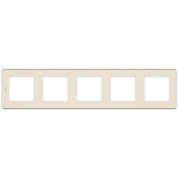 Legrand Inspiria слоновая кость рамка - 5 постов 673971 - фото 74795