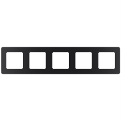 Legrand Inspiria антрацит рамка - 5 постов 673973 - фото 74797