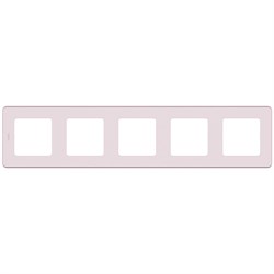 Legrand Inspiria розовый рамка - 5 постов 673974 - фото 74798