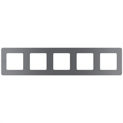 Legrand Inspiria дымчатый рамка - 5 постов 673977 - фото 74801