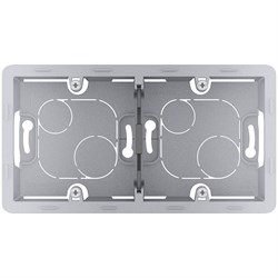 Legrand Inspiria алюминий коробка накладного монтажа - 2 поста 673992 - фото 74808