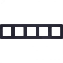 Рамка 5-м Inspiria антрацит Leg 673973 pe657533 - фото 74852