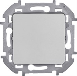 Legrand/Daccord Inspiria Переключатель перекрёстный одноклавишный 10АХ 250В винтовые зажимы - алюминий 673582 - фото 74866
