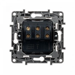 Legrand Etika Выключатель трёхклавишный10А 250В винтовые зажимы - белый 672243 - фото 74872