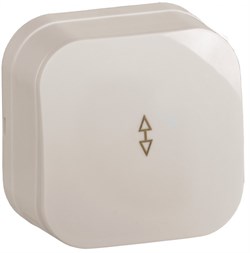 IEK GLORY ВСп10-1-0-ХК Выкл. 1-кл. проход. о/у 10А GLORY кремовый EVH12-K33-10 - фото 75142