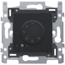 Niko Черный Терморегулятор с датчиком в комплекте 161-88001 - фото 75216