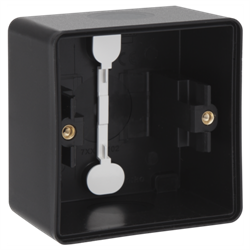 Niko Hydro Черный Рамка 1-ая (подъемная коробка) 761-83101 - фото 75223