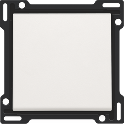 Niko Белый Клавиша одинарная 101-61105 - фото 75248