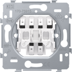 Niko Механизм выключателя для жалюзи, пруж клеммы 170-75915 - фото 75255