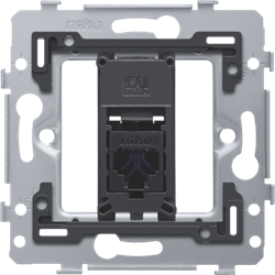 Niko Механизм розетки RJ45, UTP, CAT6 170-75261 - фото 75264