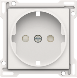 Niko Белый Накладка розетки с шт., с/з 101-66901 - фото 75285