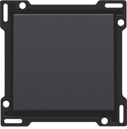 Niko Антрацит Накладка розетки со шт, с кр SO-579 - фото 75289