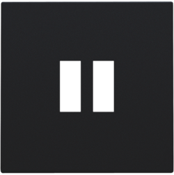 Niko Черный Накладка на USB-зарядку 161-68001 - фото 75293