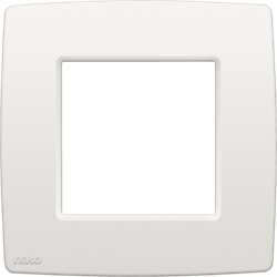 Niko Original Белый Рамка на 1 пост 101-76100 - фото 75296