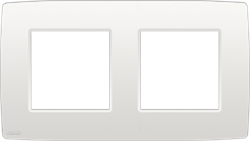 Niko Original Белый Рамка на 2 поста 101-76800 - фото 75306