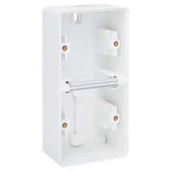 Niko Hydro Белый Рамка на 2 поста, вертик, 2 входа 701-83201 - фото 75333