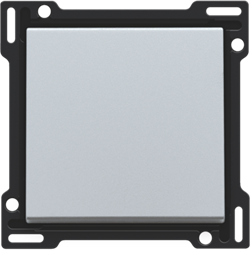 Niko Серебро Клавиша одинарная 121-61105 - фото 75358